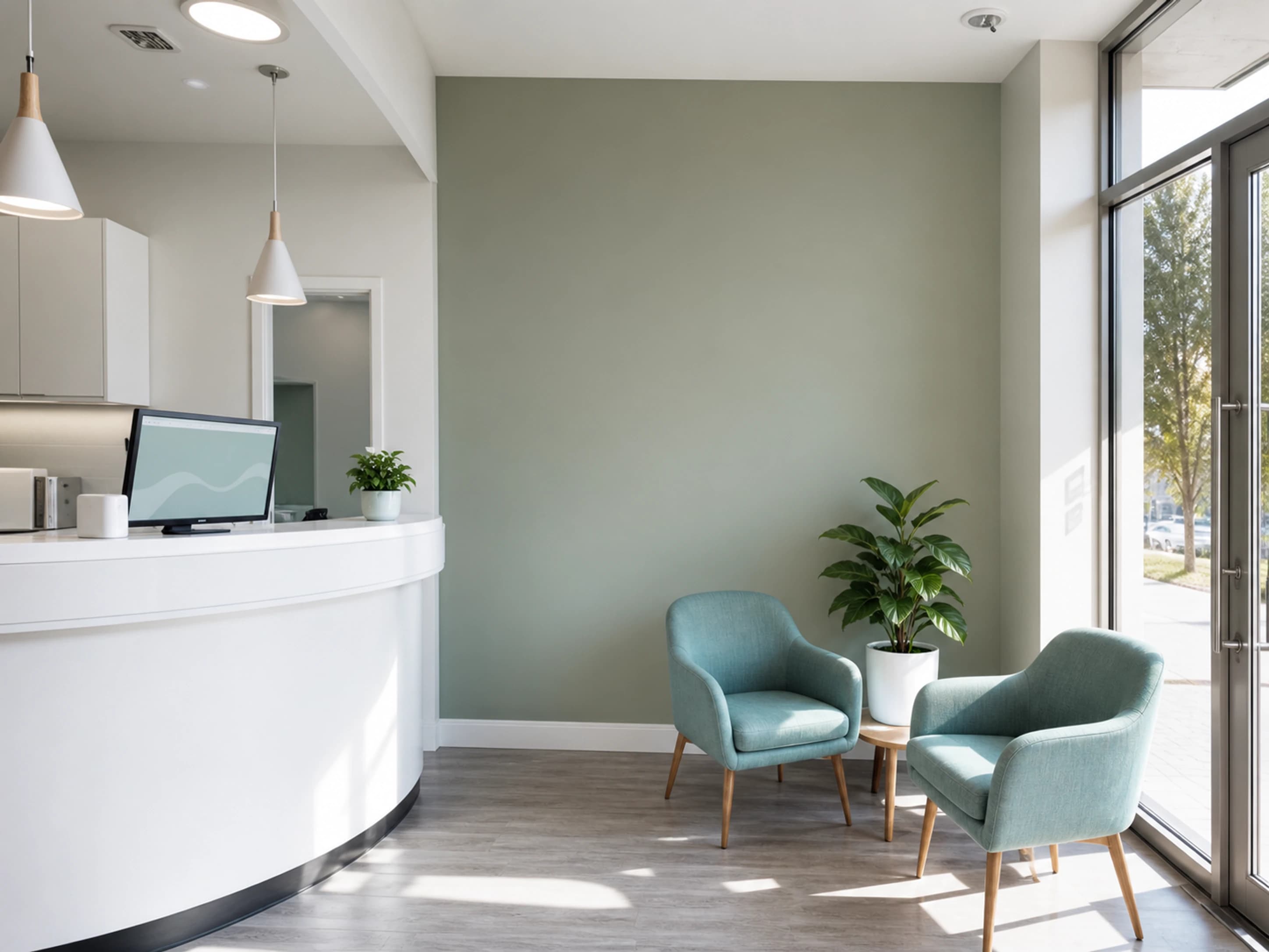Reception area of a veterinary clinic supported by Nabuk in Malta and Gozo